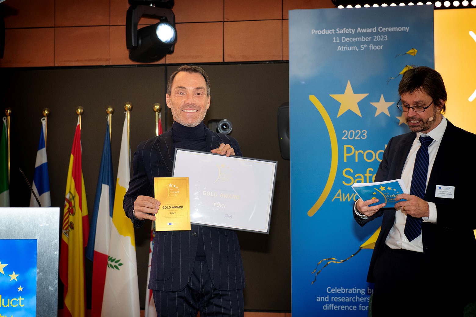PUKY gewinnt EU Product Safety Award