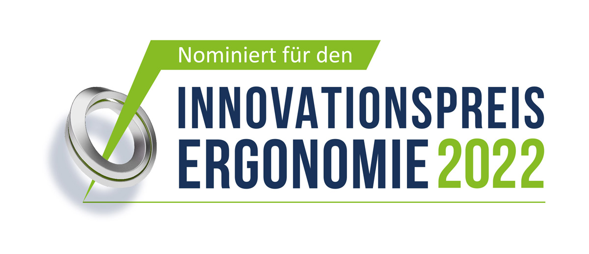 Nominiert für den Innovationspreis Ergonomie 2022
