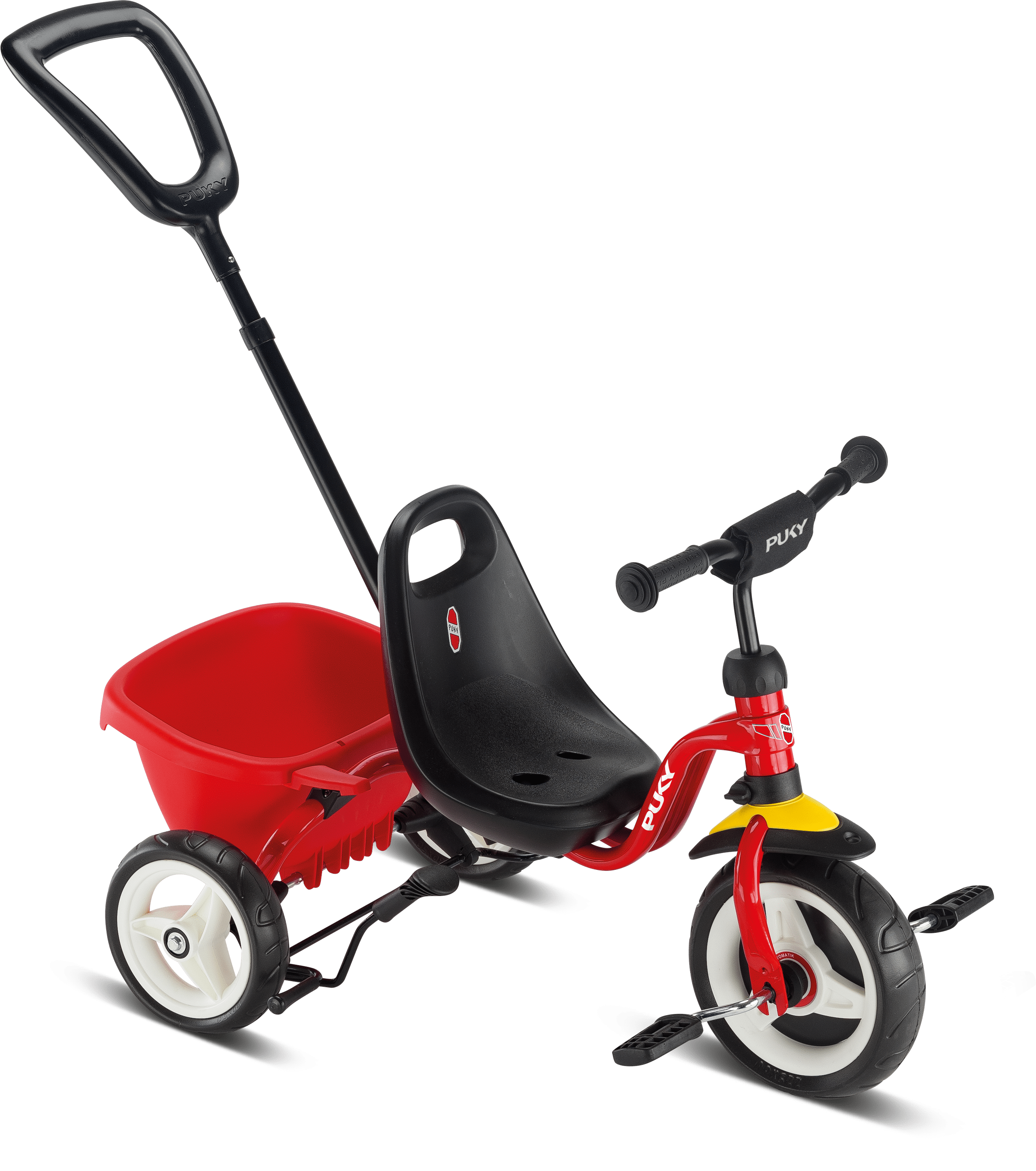 Kinder Dreirad Kinderfahrrad Fahrrad Lenkstange Servolenkung Rot 